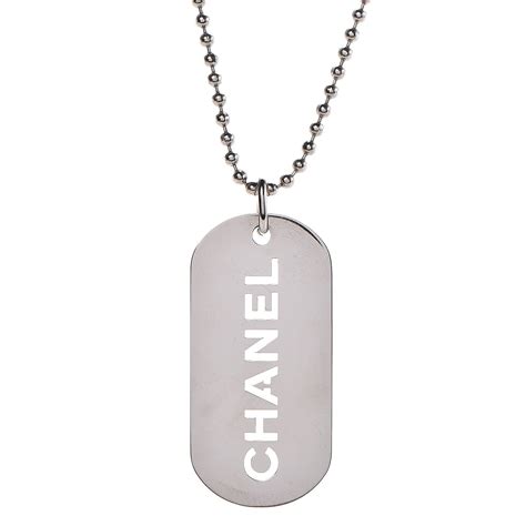 chanel dog tags|purrfect chanel dog.